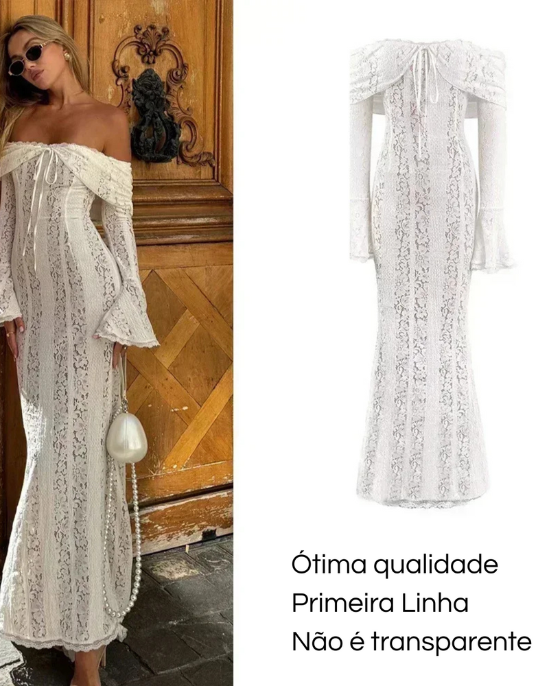 Vestido Midi Pérola Versailles